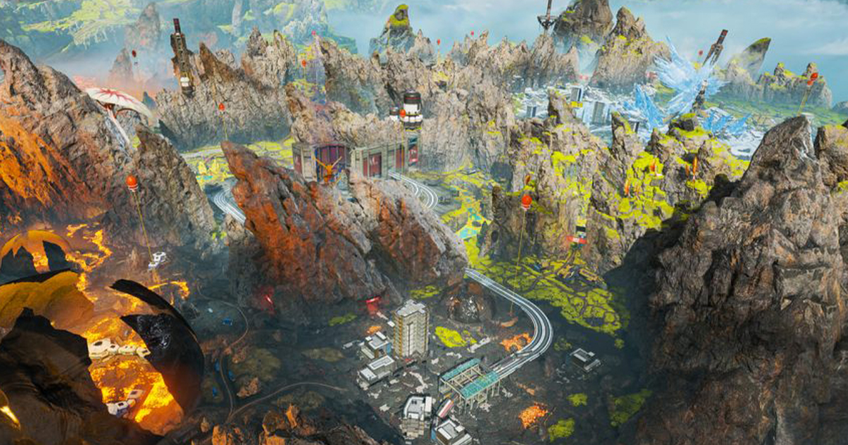 Apex Legends スカイフックか溶岩溝に降下すると初動の対応が柔軟にできて安定感あるわ ゲーム特化速報