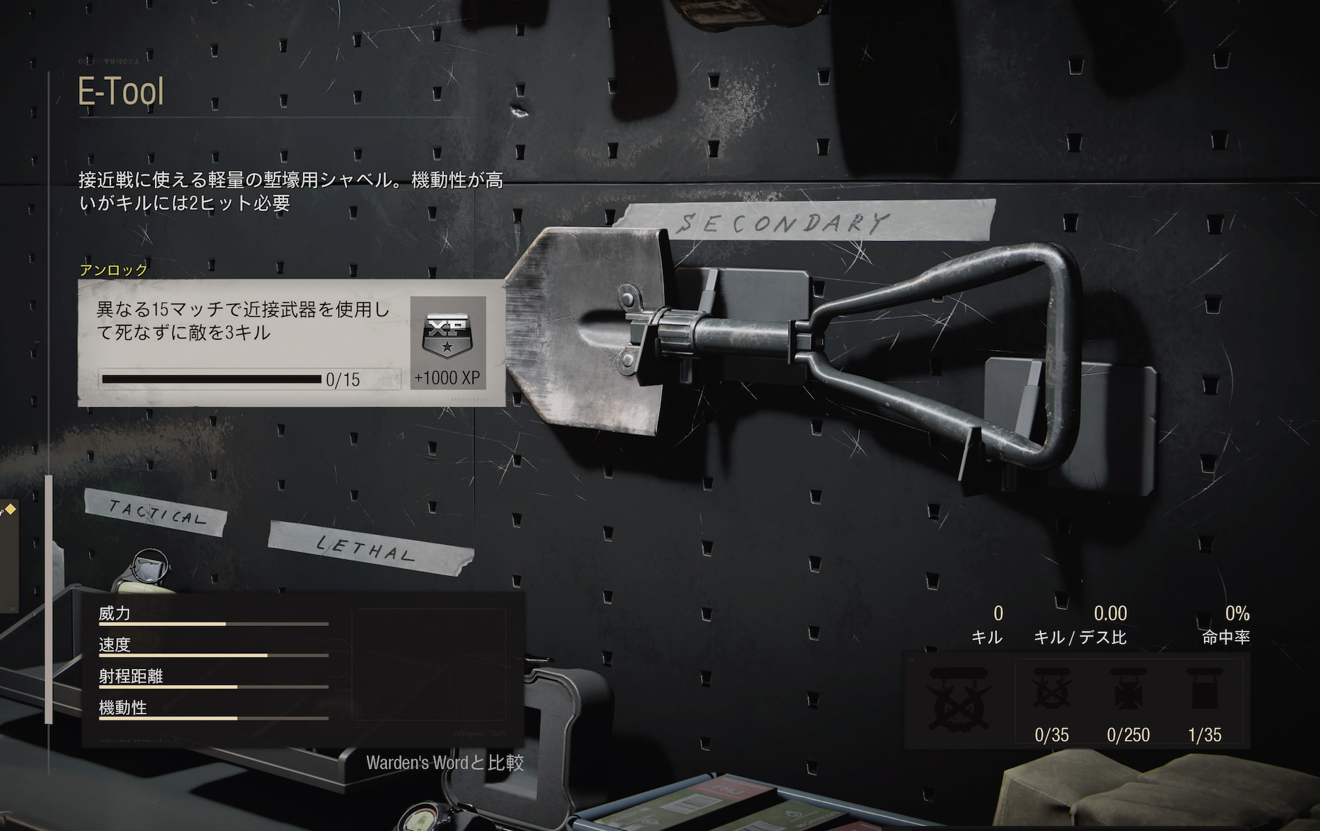 Cod Bocw 新近接武器 E Tool シャベル 取得難易度高すぎ マルチだとちょっと弱すぎない W ゲーム特化速報