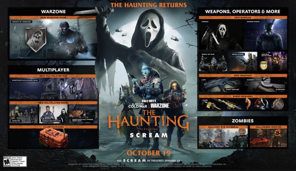 Cod Bocw ハロウィンイベント The Haunting が本日より配信 マルチプレイ ゾンビのアップデート情報まとめ ゲーム特化速報